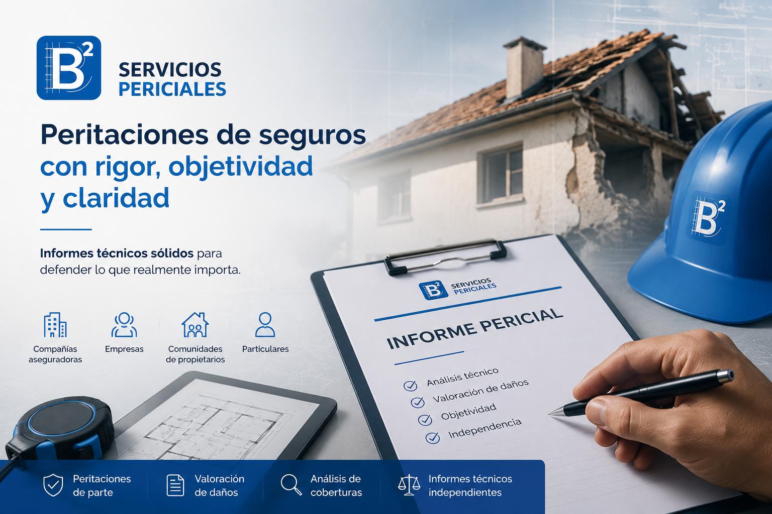 Informe técnico pericial sobre daños en inmuebles